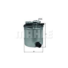 MAHLE KL440/15 (16400JY00A) фильтр топливный