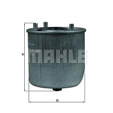 MAHLE ORIGINAL kl780 (1677518 / 1780195 / 31321475) фильтр топливный