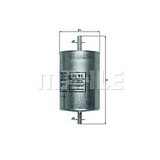 MAHLE KL95 (7700820376 / 7700843833) фильтр топливный