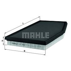 MAHLE LX566/1 (99611013102 / 99611013103 / 99611013104) фильтр воздушный Porsche (Порше) boxster