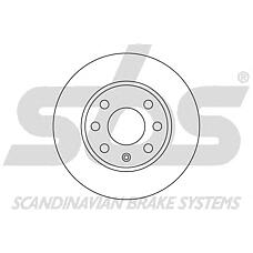 SBS 1815203605 (569028 / 90008003 / 90086193) диск тормозной передний\ Opel (Опель) Corsa (Корса) / kadett 1.0-1.4 <93