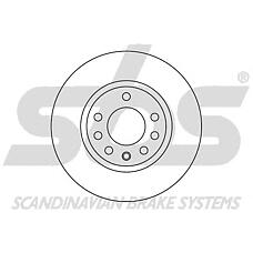 SBS 1815203660 (5569026 / 93188919) диск тормозной передний\ Opel (Опель) Corsa (Корса) d 1.7cdti 06>