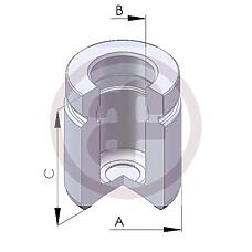 AUTOFREN SEINSA D025114 (D025114) поршень тормозного суппорта | зад | d40