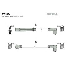 TESLA T246B  к-кт проводов высоковольтных\ Skoda (Шкода) favorit 1.3i 91-97