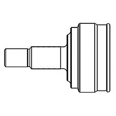 GSP 803036 (1H0407311 / 1H0498099A / 1H0498099E) шрус VW Golf (Гольф) iv,Bora (Бора) / scoda Octavia (Октавия) 1.4-2.5l 97=>