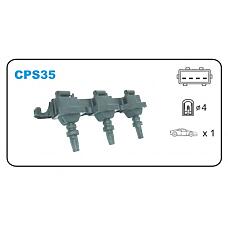 JANMOR CPS35 (597057 / 880120 / CPS35) cps35_катушка зажиг. Citroen (Ситроен) xantia / xm / Peugeot (Пежо) 406 / 605 es9j4 3,0 89>