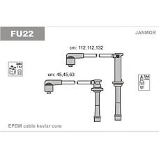 JANMOR FU22 (ZE2818140) комплект высоковольтных проводов