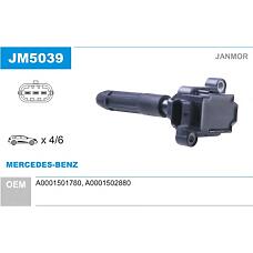 JANMOR JM5039 (0001501780 / A0001501780 / A0001502880) jm5039_катушка зажиг. mercedes-benz c / e m111.951 / m111.955 1,8-2,3 00>