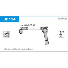 JanMor JP114 (JMJP114 / JP114_JM / Z50118140) провода свечные высоковольтные