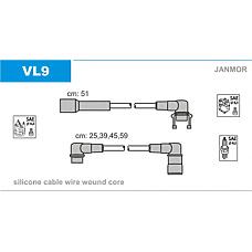 JanMor VL9 (089220101683 / 0948200504 / 33428467
) комплект проводов зажигания