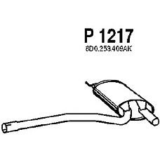 FENNO 1217  средняя часть глуш. Audi (Ауди) a4 95-