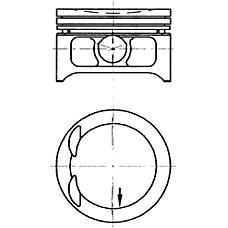 KOLBENSCHMIDT 97332610 (624229 / 624229
 / 97332610_KS) поршень двигателя