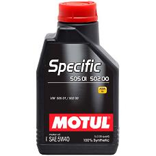 MOTUL 101575 (5w40) моторное масло specific vag 502.00 / 505.00 / 505.01 5w-40 5л 101575