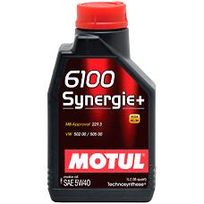 MOTUL 103728 (5w40) моторное масло 6100 synergie+ 5w40 1л