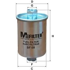 MFILTER BF09 (25055046 / 25055052 / 25055128) топливный фильтр