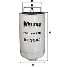 M FILTER DF3504 (IVECO) фильтр топливный