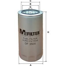 MFILTER DF 3505  фильтр топливный\ omn daf ft95