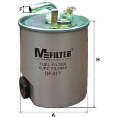 MFILTER DF677 (05080477AA / 05170896AB / 6110920101) фильтр топливный 86,5х100