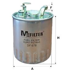 MFILTER DF678 (6110900852 / 6110920040 / 6110920201) фильтр топливный [87,2x103]