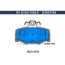 GALFER B1-G102-1184-2 (440603F025 / 440603F085 / 4406070J26) колодки торм.зад.