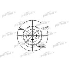 PATRON PBD1013 (2677509716 / 6001547684 / 6001549211) диск тормозной Renault (Рено) Clio (Клио) / r19 / r21 1.2-1.9d 86>, logan mcv, 1.4, sandero, 1.2 16v, 1.2 16v lpg, 1.4, 1.4 mpi lpg, 1.5 dci, 1.6. sandero II