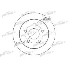 PATRON PBD4049 (0569107 / 0569110 / 569107) диск тормозной задн opel: sintra 96-99