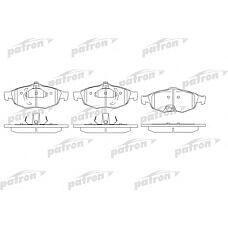 PATRON PBP1550 (00K05018924AA / 05018939AA / 05018942AA) колодки тормозные дисковые передн chrysler: sebring 01-, sebring кабрио 01-