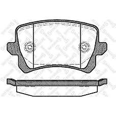 STELLOX 002 001-SX (002001_SX / 3AA698451 / 3AA698451A) колодки дисковые з.\ VW Tiguan (Тигуан) 1.4tfsi / 2.0tdi / 2.0tfsi 07>