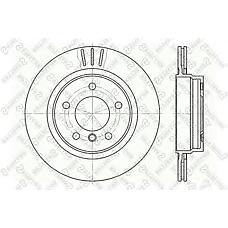 STELLOX 6020-1541V-SX (1165563 / 200105170R / 23-0704) диск тормозной задний\ BMW (БМВ) e46 2.5 / 2.8 / 2.0d m43 / m47 / m52 / m54 98>