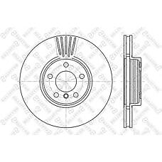 STELLOX 6020-1547V-SX (1339792 / 23-0784 / 230784) диск тормозной передний\ BMW (БМВ) x5 3.0 / 4.4 / 3.0d 00>