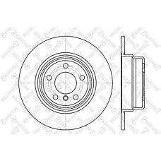 STELLOX 6020-1548-SX (1164911 / 23-0782 / 230782) диск тормозной задний\ BMW (БМВ) x5 3.0 / 4.4 / 3.0d 00>