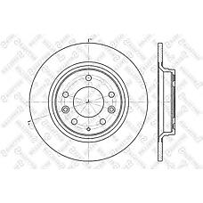 STELLOX 6020-3246-SX (23-0622 / 230622 / 60203246_SX) диск тормозной задний\ Mazda (Мазда) 6 1.8-2.3 / 2.0di 02>