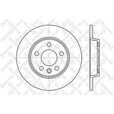 STELLOX 6020-4767-SX (23-0657 / 230657 / 60204767_SX) диск тормозной задний\ VW t4 2.8 / 1.9td 90>