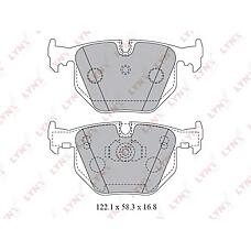 LYNXAUTO bd-1426 (0986424653 / 0986494286 / 12252) колодки тормозные задние BMW (БМВ) 7(e65-67) 3.0d-4.0 02>