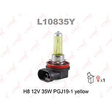 LYNXauto L10835Y (62212FBRHCB / 64212ALS / AW1910050Y) l10835y h8 12v35w pgj19-1 yellow лампа lynxauto