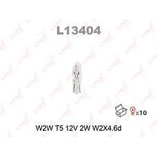 LYNXauto L13404 (12505 / 12505CP / 1987301029) лампа накаливания w2w 12v 2w w2x4.6d l13404