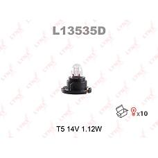 LYNXAUTO L13535D (78181SS0003 / MR506551) лампа накаливания панели приборов t5 14v 1.12w