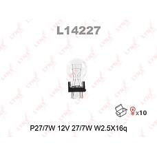 LYNXAUTO l14227 (17945 / 179453000 / 17948) лампа накаливания p27 / 7 12v 2 5x16q