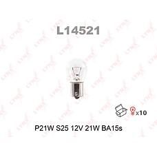 LYNXauto L14521 (00006216A4 / 0000N12056 / 030005050032) лампа накаливания p21w s25 12v 21w ba15s l14521