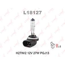 LYNXAUTO L18127 (032229 / 0K2N351514 / 12060) лампа h27w / 2 12v 27w pgj13 галогенная противотум.\