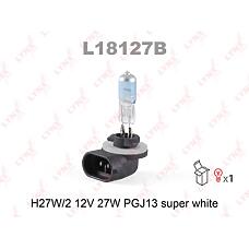 LYNXauto L18127B (032229 / 12060 / 12060C1) l18127b 881 12v27w pgj13 super white (c: 31.8mm) лампа lynxauto