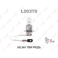 LYNXauto L20370 (0460 / 0463 / 0464) лампа галогеновая h3 24v 70w pk22s l20370
