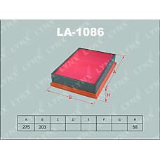 LYNXAUTO LA1086 (0K01713Z40 / 0K01713Z400 / 0K01713Z40B) фильтр воздушный