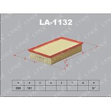 LYNX AUTO LA-1132 (101138 / 13717256008 / 13717505007) фильтр воздушный