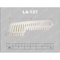 LYNXAUTO LA127 (11305 / 1780170050 / 2002276) фильтр воздушный
