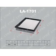 LYNXAUTO LA1701 (0K01113Z40 / 2003395 / 7707) фильтр воздушный