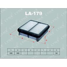 LYNXAUTO LA179 (1780111050 / 1780197201 / 2002285) фильтр воздушный