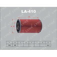 LYNX AUTO LA-410 (2003390 / 4MB1009W / 859923603) фильтр воздушный