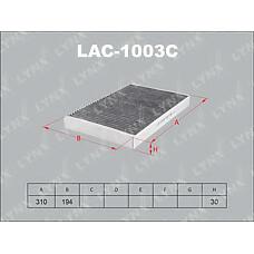 LYNXauto LAC-1003C (09449 / 10376 / 17796) lac-1003c фильтр салонный lynxauto