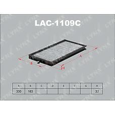 LYNXauto LAC-1109C (09187 / 101101 / 1987431032) lac-1109c фильтр салонный lynxauto